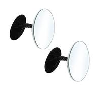 TOPBATHY Blind Spot Rearview Mirror 2pcs Car Auxiliary Wide Angle Mirrors for Vehicle Exterior Accessories Auto for Driver Safety and Door Opening Observation
