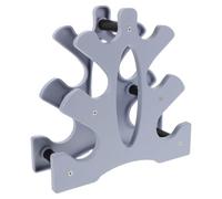 TOPBATHY Blue Dumbbell Rack for Home Gym with Abs Material, Effortless Organization and Space Saver Design, Featuring Multitiered Shelves and Vertical Dumbbell Rack for Workout Equipment