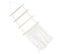 TOPBATHY Boho Hairpin Headwear Hanger Cotton Rope Macrame Wall Hanging Decorative Hair Bow Rack