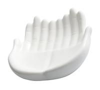 TOPBATHY Buddha Hand Dish Ceramic Food Plate Sushi Plate Japanese Style Decorative Sushi Tray Serving Practical Food Dish for Making Kit and Serving