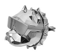 TOPBATHY Car Air Vent Clip Air Freshener Holder Gray Bulldog Design Auto Outlet Diffuser Clip Car Interior Accessory for Travel and Daily Use