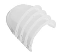 TOPBATHY Cctv Camera Outdoor Protection Cover 4Pcs Weatherproof Rain Shield Made of ABS Material Suitable for Home and Business Security