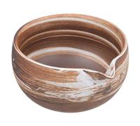 TOPBATHY Ceramic Matcha Bowl for Tea Ceremony Japanese Tea Bowl with Spout Design for Precise Pouring for Whisking Matcha Salad Mixing and Home Use Unique Option