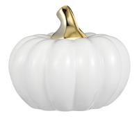 TOPBATHY Ceramic Pumpkin Figurine 4.7 Inch Halloween Table Ornament Nordic Style Decorative Pumpkin Ornaments for Autumn Home Decor