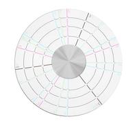 TOPBATHY Clay Pottery Dividing Template Tool Large DIY Clay Painting Accessory for Even Sectioning Portable Stencil for Artists and Hobbyists Reliable Pottery Tool for Crafting and Workshop