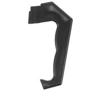TOPBATHY Coffee Maker Handle Replacement for Glass Teapot and Water Boiler, Black Plastic with Detachable Design and Thickened Metal Support, Quick Installation and Comfortable Grip