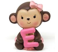 TOPBATHY Creative Love Resin Monkey Ornaments Desktop Adornment for Valentine's Day Unique Home Decoration and Cake Toppers Attractive Cartoon Design