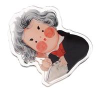 TOPBATHY Creative Plastic Music Score Clip Multifunctional Music Sheet Holder with Cartoon Design Preventing Pages from Slipping, Suitable for Practice with Piano, Violin and Guzheng