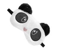 TOPBATHY Cute Panda Sleeping Eye Mask for Soft Plush Embroidered Eye Shade with Breathable Material and Comfortable Fit for Sleeping Train Travel
