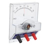 TOPBATHY Dc Voltmeter for Physics Class and School Use with Analog Display, Plastic Material, Mini Voltage Meter for Students and Teachers in Electricity Experiments