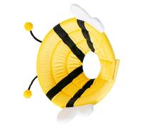 TOPBATHY Dog Cone Bee Collar Prevent Biting Prevent Scratching Sponge Cotton Yarn Circle Adjustable Pet Supplies for Cats and Dogs 2.5-5kg