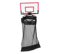 TOPBATHY Door Mounted Basketball Hoop Laundry Basket Zippered Mesh Organizer for Space Saving Storage for Clothes Fun Interactive Hamper with Convenient Unloading