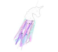 TOPBATHY Dreamcatcher Decor Unicorn Night Lamp Pendant Wall Hanging Unique Home Decor