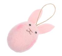 TOPBATHY Easter Bunny Hanging Ornament Wool Felt Rabbit Doll Decor for Holiday Home Decoration Unique Design for Easter Scene Easy to Clean and with Excellent Craftsmanship