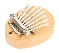 TOPBATHY Eight-tone Kalimba Thumb Piano Premium Kalimba Small Music Instrument with Pine Wood and Metal Construction Accurate Tone Beautiful and Natural Sound Assorted Color for Beginners