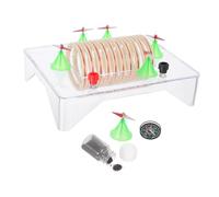 TOPBATHY Electromagnetic Physics Teaching Set Turn Copper Coil and Magnetic Needle Classroom Science Experiment Tool for Electricity Education Magnetic Field Demonstration Equipment for