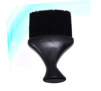 TOPBATHY Ergonomic Neck Duster Brush for Broken Hair Cleaning Plastic Hair Salon Brush with Bristles for Barber Shops and Home Use