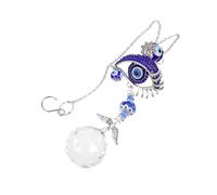 TOPBATHY Evil Eye Hanging Decor Unique Protection Charm for Windows Safe and Delicate Evil Eye Ornament for Family and Friends Home Decor