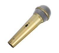 TOPBATHY Fake Microphone Miniature Simulated Mic Model Sturdy Plastic Prop for Costume Accessories Karaoke Parties and Music Decor Lightweight and Realistic Design