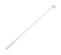 TOPBATHY Fiberglass Curtain Pull Rod 43cm White for Drapes and Blinds