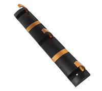 TOPBATHY Foldable Wall Mounted Coat Hooks with 5 Heavy Duty Aluminium Hooks, No Drill Installation, Space Saving Design for Kitchens and Doors, Suitable for Bags and Towels