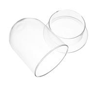 TOPBATHY Glass Terrarium Chic Glass Container with Hole the Top for Micro Landscape and Miniature Ornament for Home Decoration and Study