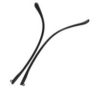TOPBATHY Glasses Arm Replacement Eyeglasses Temple Arms for Simple Installation and Comfort Fashionable Accessory for Personal Use and Eyewear Shops Black Color Suitable for Various Styles