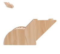 TOPBATHY Hamster Hideout Tunnel Pet Tunnel Provides Hiding Spot Increases Activity Level Sturdy Wood Material Enhances Aesthetic Appeal of The Cage for Small Animals Pets