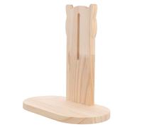 TOPBATHY Hamster Running Wheel Stand Toy Holder Pet Wheel Wood Rack Quiet Design for Russian Dwarf Hamsters Sturdy Construction for Home Cage Use
