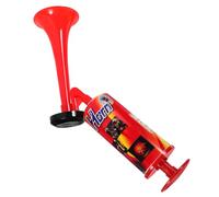TOPBATHY Hand Held Large Air Horn, Pump Loud Noise Maker, Multi-Color, Safety Parties Sports Events, Lightweight Portable Design