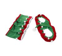 TOPBATHY Horse Leg Wraps Horse Hat Festive Decorative Velvet Breathable Design Comfortable Fit Enhance The Holiday Spirit for Christmas Parades