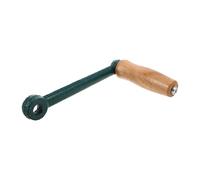 TOPBATHY Iron and Wood Hand Crank Meat Grinder Handle Replacement with Ergonomic Wooden Grip for Efficient Home and Restaurant Meat Processing and Grinding Tasks