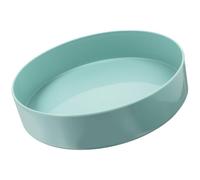 TOPBATHY Japanese Style Flower Pot Ornament Green Plastic Simple Design