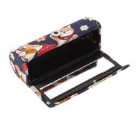 TOPBATHY Japanese Style Lipstick Case with Mirror Portable Mini Lipstick Container for Daily Use and Travel Gift for Women