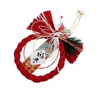 TOPBATHY Japanese Style Year Hanging Craft Ornament Straw Decoration for Home and Restaurant Eco Friendly Non Fading Adornment Multipurpose Door and Wall Decor for Years Eve Celebration