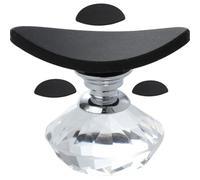 TOPBATHY Lazy Eyeshadow Stamp Makeup Tool 4pcs Silicone Eye Shadow Stamper Set with Diamond Handle - Large, Medium, Small Stamp Pads for Quick Precise Eye Makeup Application