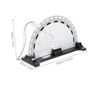 TOPBATHY Light Refraction and Reflection Demonstrator Foldable Physical Optics Teaching Aids for School Science Experiment Safe Lightweight Optical Refraction and Reflection Tool for