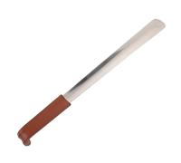 TOPBATHY Long Handled and Heavy Duty Construction with Ergonomic Design Stainless Steel Shoehorn Sturdy Shoe Lifter for Men and Seniors for Travel and Storage for Boots and Sneakers