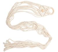 TOPBATHY Macrame Guitar Wall Hanger Cotton Rope Wall Mount Instrument Holder for Acoustic and Electric Guitars Bedroom Decor