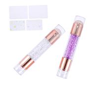 TOPBATHY Manicure Nail Art Stamper Suitable for Beginners and Professionals Skin Friendly 2pcs Dual Head Silicone Material for Salon and Nail Art Design