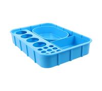 TOPBATHY Medication Dispensing Tray 3-in-1 Small Plastic Pill Organizer with Integrated Segmented Compartment for Safe Transportation and Minimizing Pill Shifting, for Hospitals