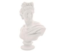 TOPBATHY Mini Gr od Figurine, White Resin Classical Mythology Statue 15.00X11.00X8.00cm, Small Sculpture Table Decor, Shelf Ornament for Home Office Desk Bookshelf Display