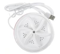 TOPBATHY Mini Portable USB Washing Machine for Clothes and Socks, Lightweight Abs Material with Quick Stain Disintegration Function, for Travel and Business Trips