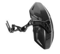 TOPBATHY Motorcycle Rear Wheel Mudguard Splash Guard Rear Mud Flap Protector Easy to Install for Plain Axle Bikes Black Compatible with Electric Scooters and Motorcycles