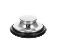 TOPBATHY Multi-function Garbage Disposer Guard Splashing Collar Cover for Food Waste Disposal, Heat-resistant Pvc Material, Easy to Clean, Silver Finish for Kitchen Use
