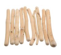 TOPBATHY Natural Driftwood Craft Sticks 1 Bag Wooden Branches Vase Fillers Decorative Twigs for Home Decor and Wedding Centerpieces Rustic Beige Wood Pieces