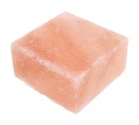 TOPBATHY Natural Himalayan Salt Lick Block for Goats and Deer, Pink Mineral Salt with Rope, Supports Nutritional Needs and Optimizes Milk Yield for Farm Animals