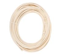TOPBATHY Natural Rattan Cane Webbing Round DIY Craft Material for Chair Repair and Furniture Weaving Multipurpose for Basket Making and Home Decoration for DIY Enthusiasts