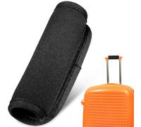 TOPBATHY Neoprene Luggage Handle Wrap for Suitcase and Handbag, Black Sleeve Cover with Easy Adjustment and Protective Grip, Travel Accessory to Protect Hands and Enhance Comfort
