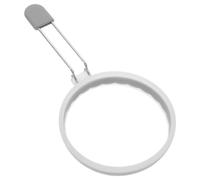 TOPBATHY Nonstick Silicone Egg Cooking Mold Reusable Omelette Ring for Preparing Breakfast and Kitchen Use, Egg Frying Mold with Circle Shaper for Easy Cooking